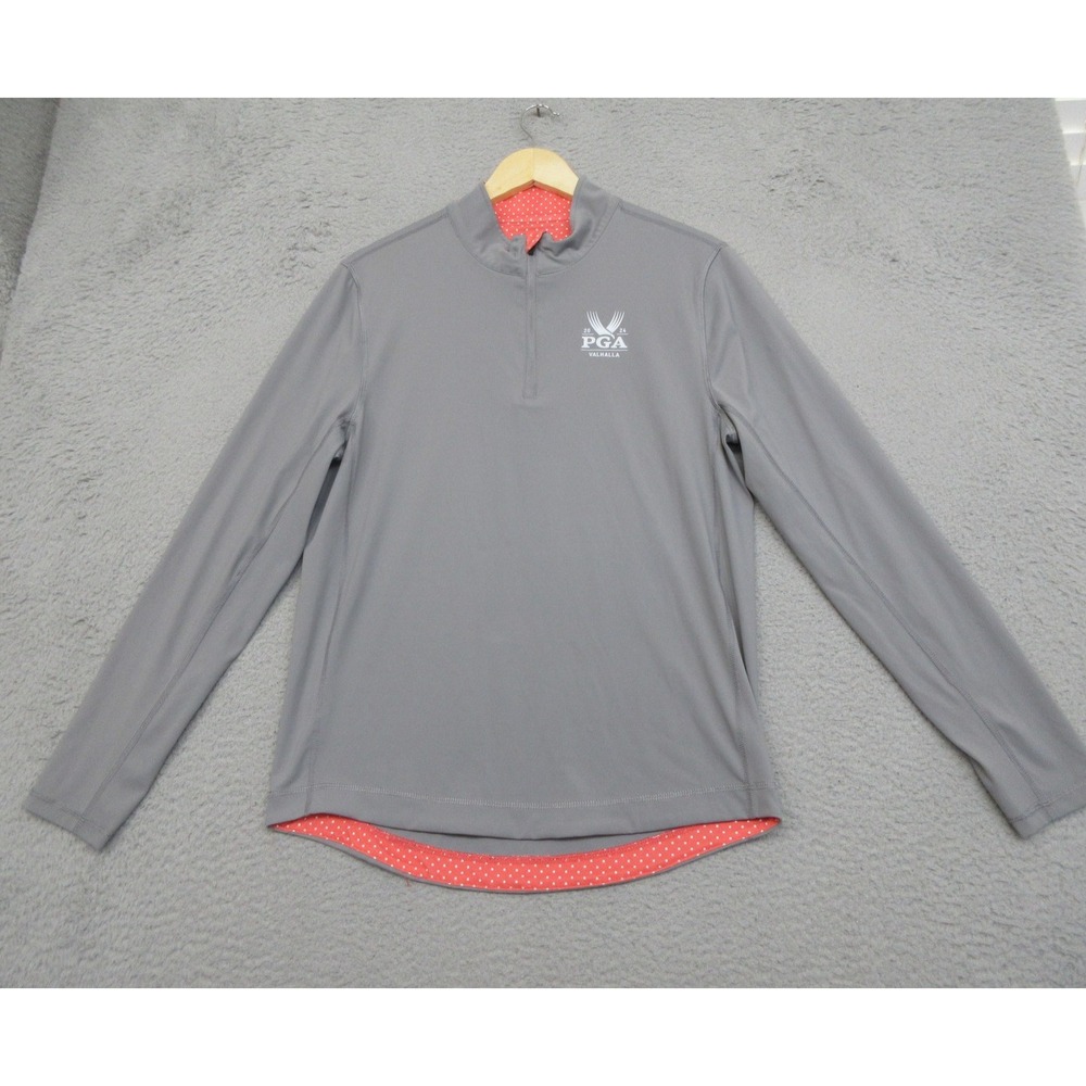 PGA Championship Valhalla 2024 1/4 Zip Pullover Women S Gray Golf Graham Luxe